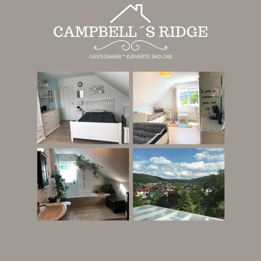 Campbell'S Ridge - Familienzimmer Im Kurviertel Von Бад Орб Екстериор снимка